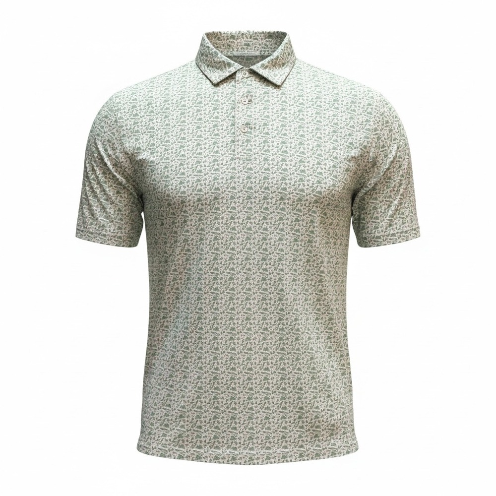 Onward Reserve Golf Polo Shirt Mens XL‎ All Over Print Short Sleeve Collar
